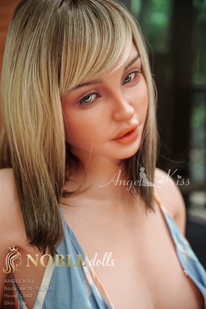 Angelkiss Doll Clara 159cm/5ft2 Full Silicone Custom Sex Doll, F-Cup, Tan Skin, Head LS60
