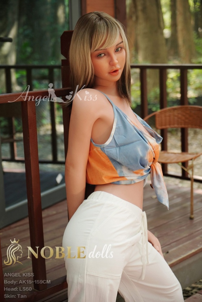 Angelkiss Doll Clara 159cm/5ft2 Full Silicone Custom Sex Doll, F-Cup, Tan Skin, Head LS60