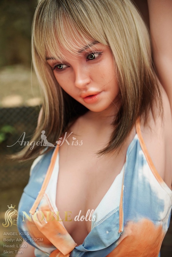 Angelkiss Doll Clara 159cm/5ft2 Full Silicone Custom Sex Doll, F-Cup, Tan Skin, Head LS60