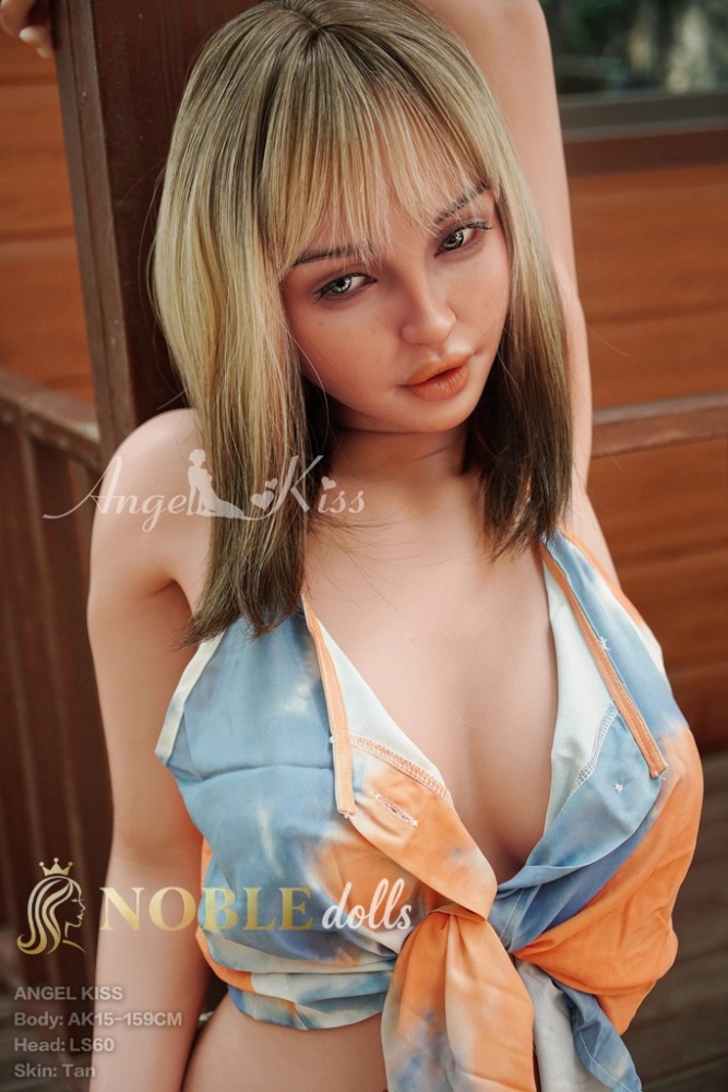 Angelkiss Doll Clara 159cm/5ft2 Full Silicone Custom Sex Doll, F-Cup, Tan Skin, Head LS60