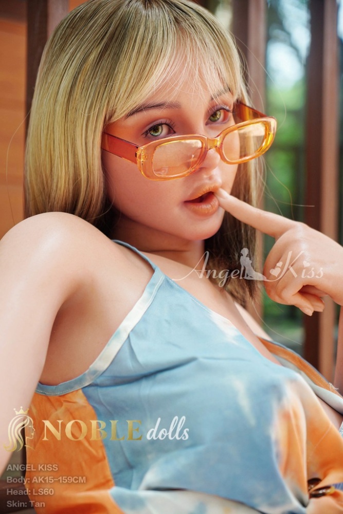 Angelkiss Doll Clara 159cm/5ft2 Full Silicone Custom Sex Doll, F-Cup, Tan Skin, Head LS60