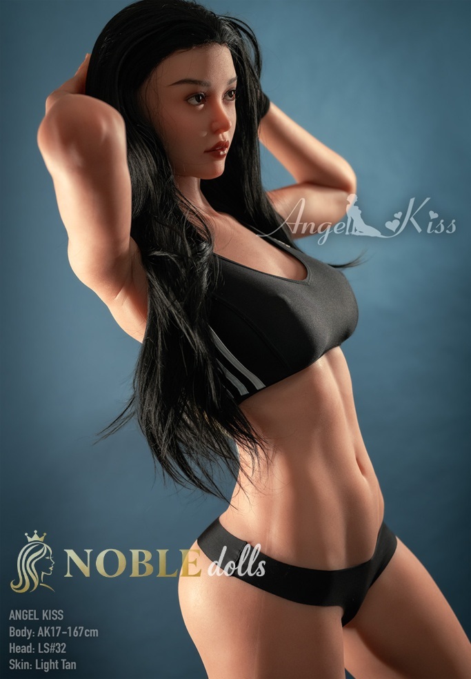 Angelkiss Doll Doreen 167cm/5ft6 Silicone Custom Sex Doll, D-Cup, Head LS32