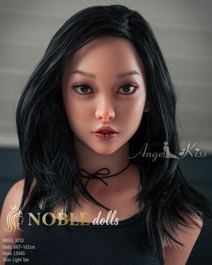 Angelkiss Doll Shell 162cm/5ft3 Silicone Custom Sex Doll, C-Cup, Head LS45