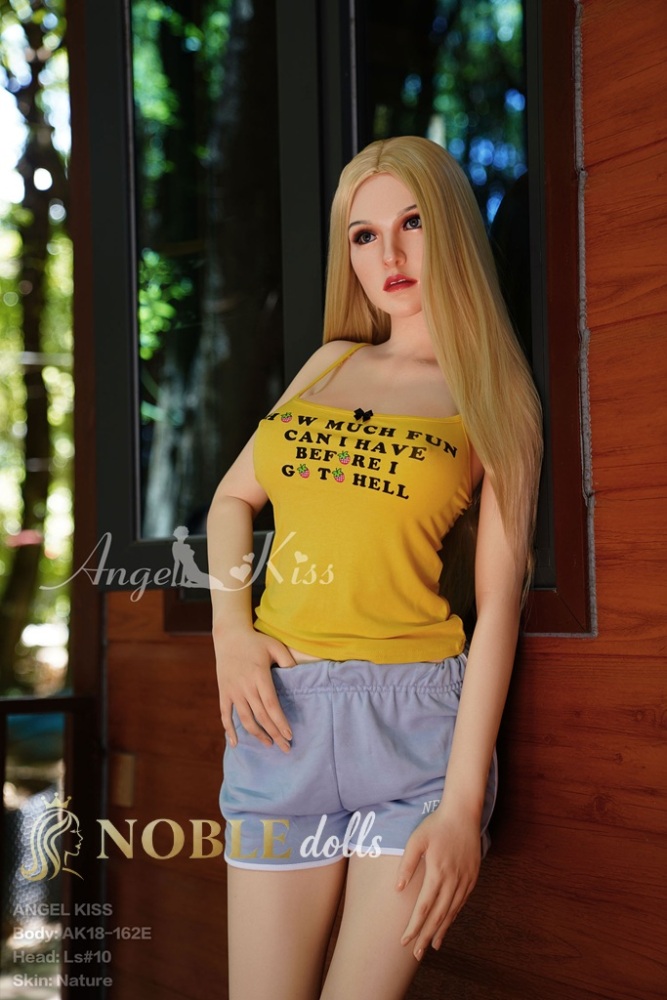 Angelkiss Doll Yvonne 162cm/5ft3 Silicone Custom Sex Doll, E-Cup, Head LS10