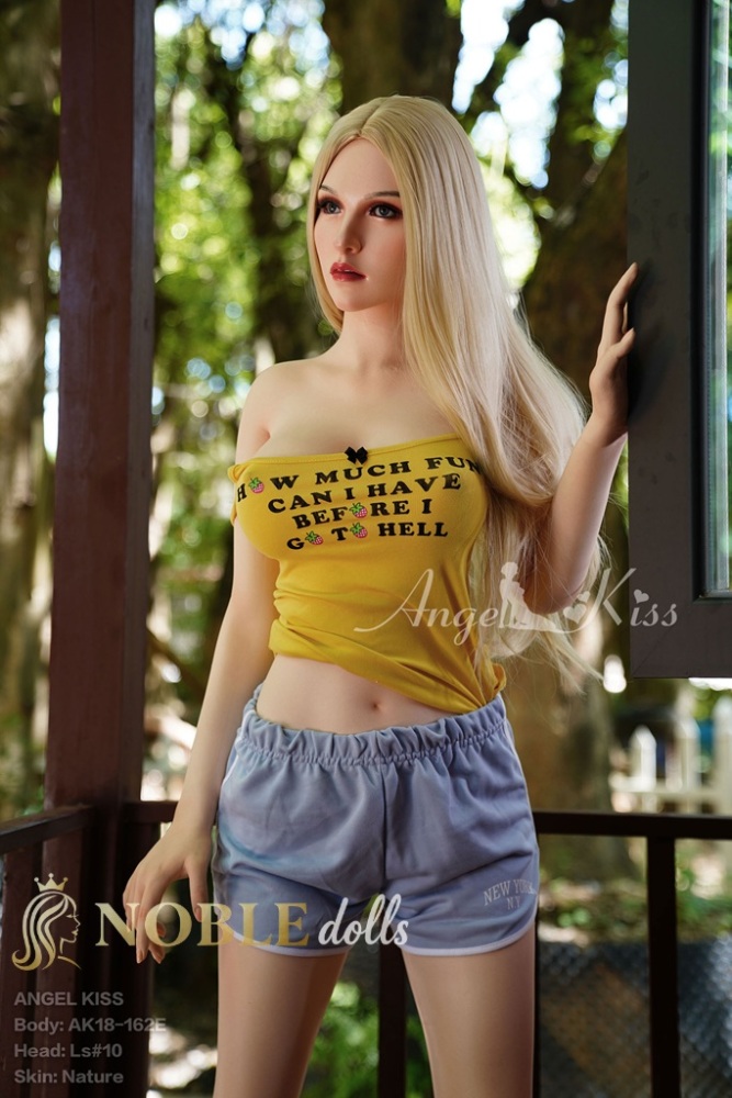 Angelkiss Doll Yvonne 162cm/5ft3 Silicone Custom Sex Doll, E-Cup, Head LS10