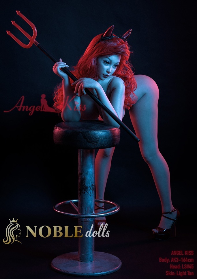 Angelkiss Doll  Emily 164cm/5ft4 Silicone Custom Sex Doll, H-Cup, Head LS45