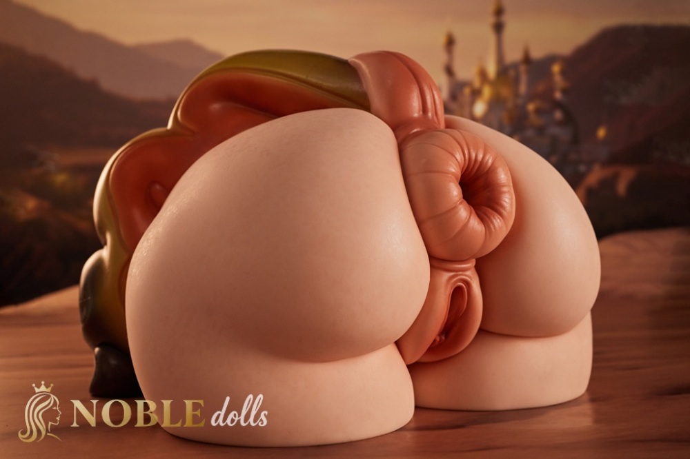Climax Doll 34cm/1ft1 Silicone Custom PA-Peppy Butt Torso - New Torso