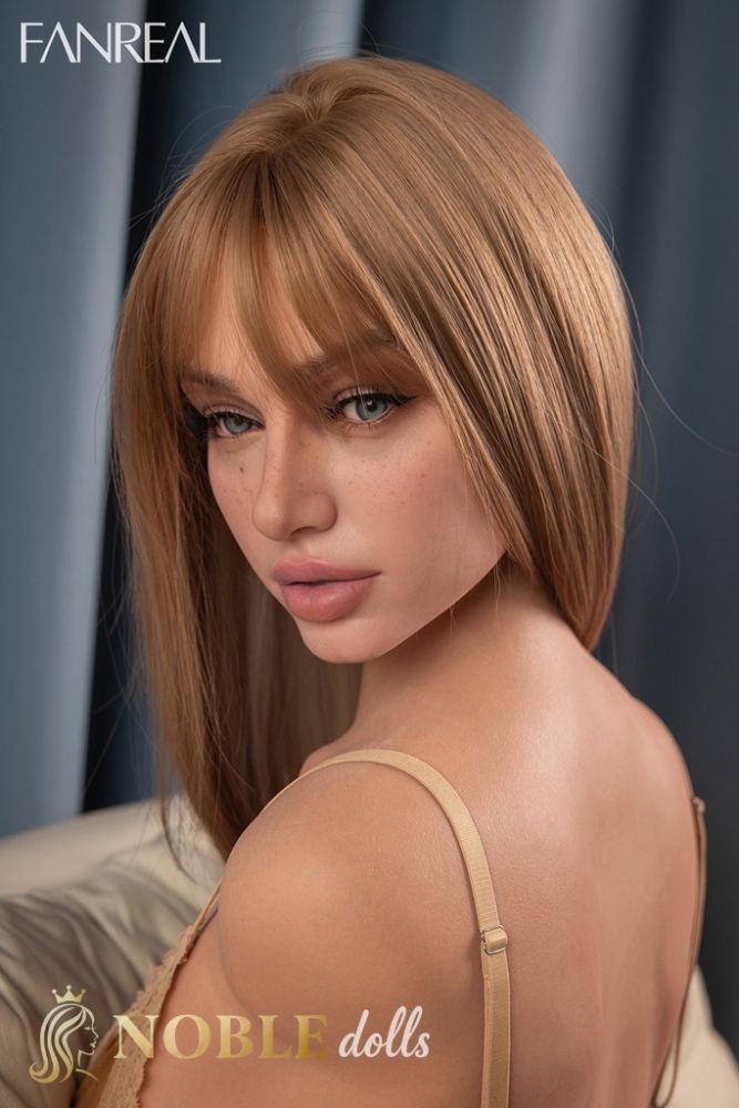 Fanreal Doll Lila 111cm/3ft8 Silicone Custom Sex Doll Torso- F-Cup, Tan Skin, ROS Head