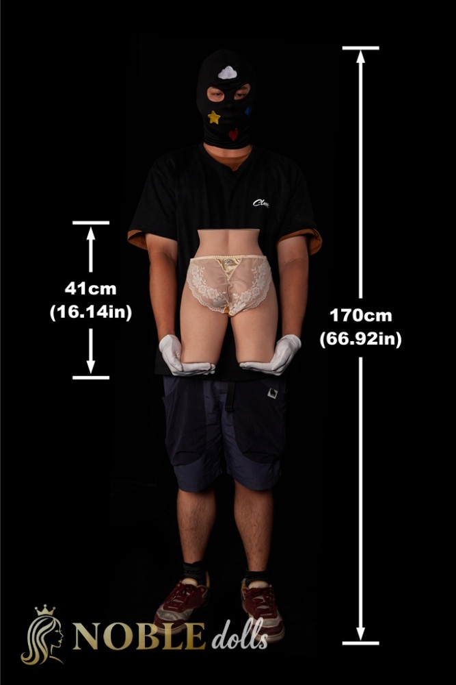 Climax Doll 41cm/1ft3 Silicone Custom Sex Doll Torso-[Ultra Light Weight PW-L41] - New Torso