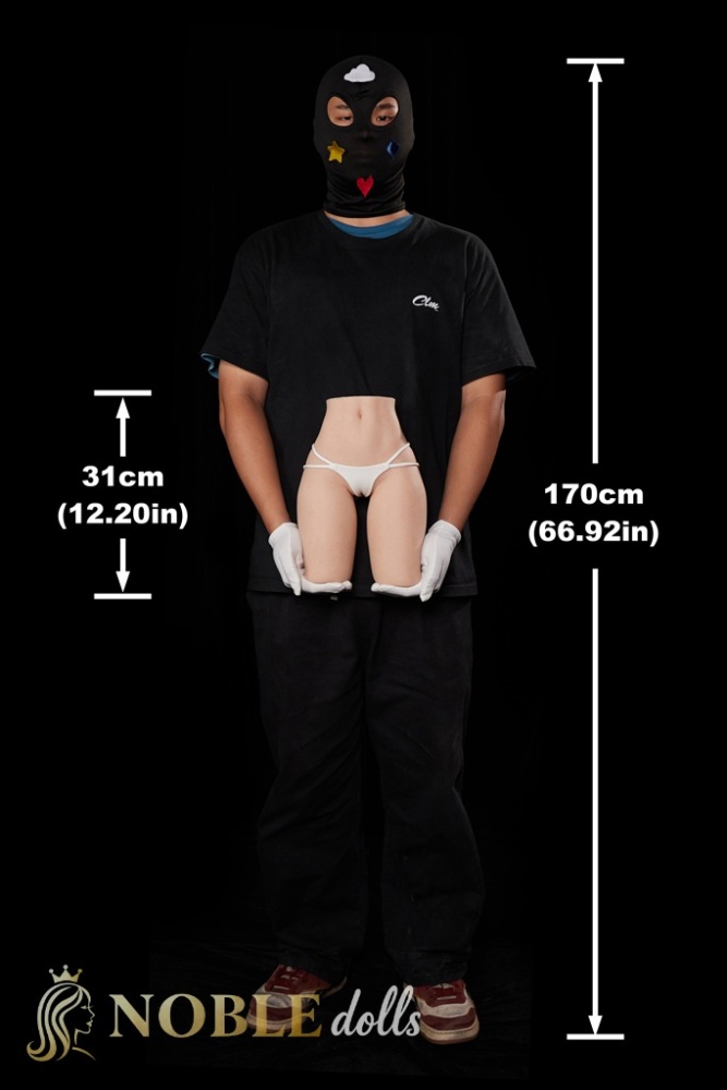 Climax Doll 31cm/1ft Silicone Custom Sex Doll Torso-[Ultra Light Weight PW-L31] - New Torso