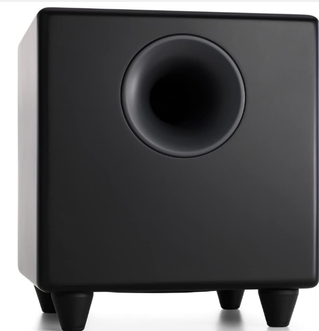 Audioengine S8 powered subwoofer speaker - 250W 8-inch (about 20.3 cm) home woofer, built-in amplifier and dual audio input, suitable for home audio
