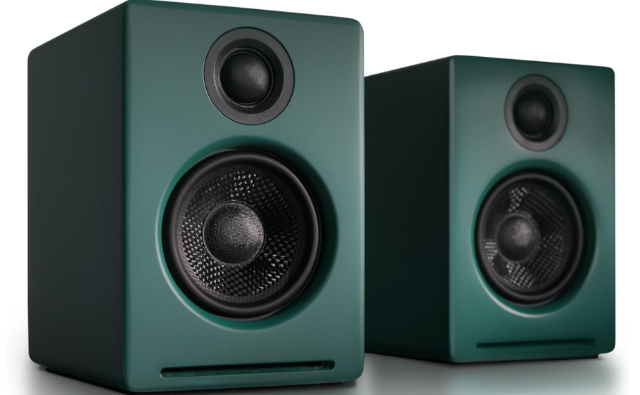 Audioengine A2+ Desktop 24-Bit Limited Edition Wireless Bluetooth Desktop Speaker - 60W Computer Speaker for Music and Game Accessories---