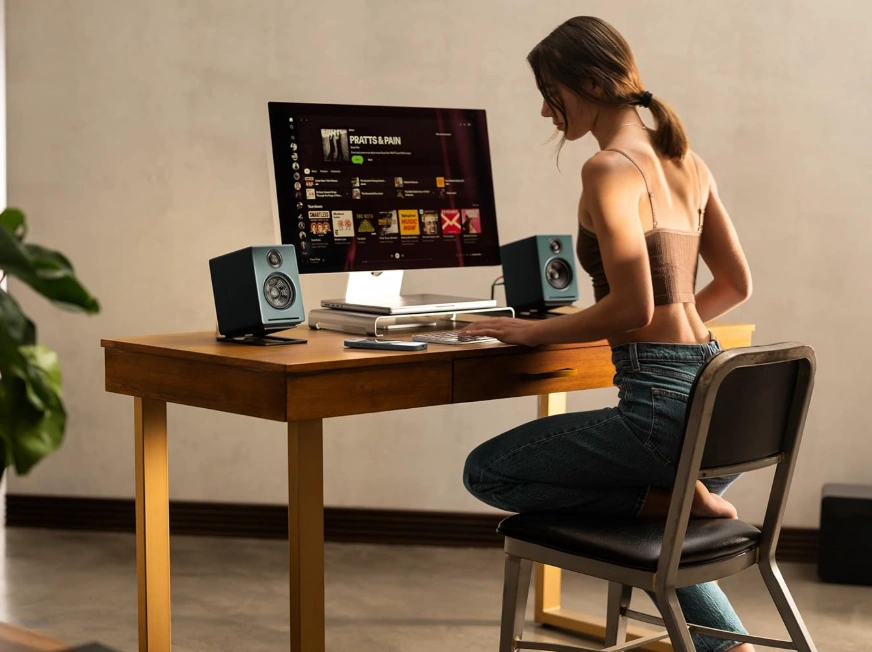 Audioengine A2+ Desktop 24-Bit Limited Edition Wireless Bluetooth ...