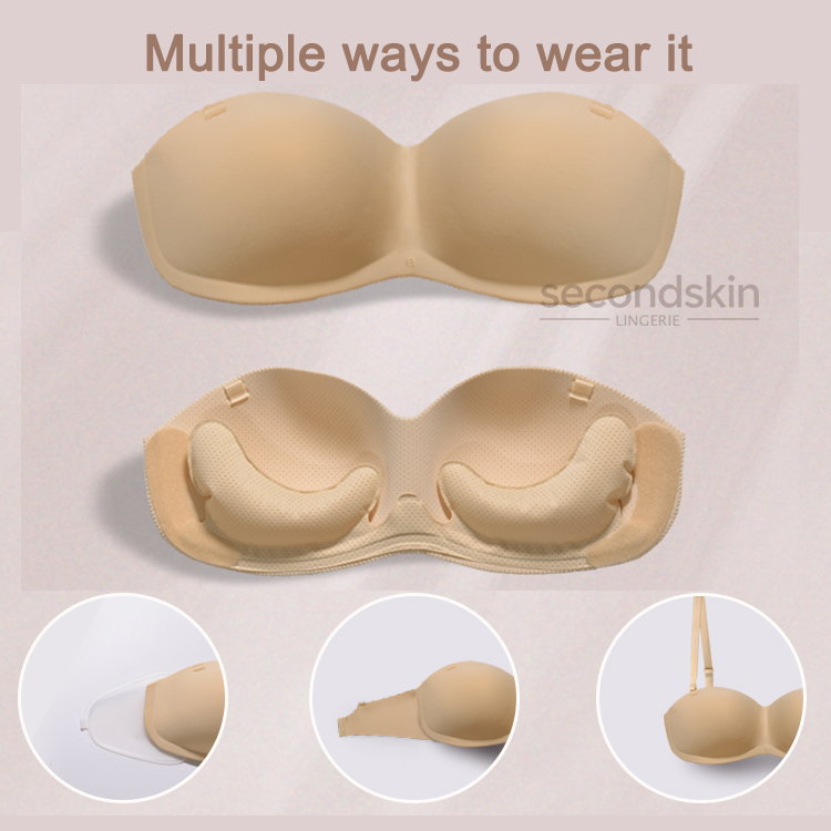 Air-filled Backless Bra that Instant Volume Boost 