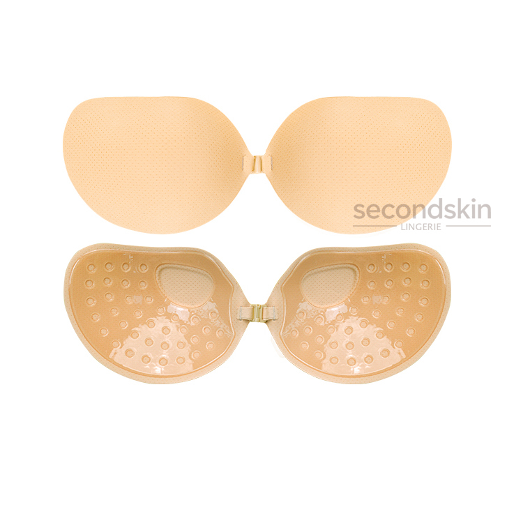 Lightweight & Seamless Thin Fabric Adhesive Bra for Sensitive Skin