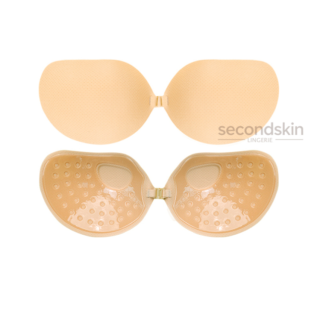Lightweight & Seamless Thin Fabric Adhesive Bra for Sensitive Skin