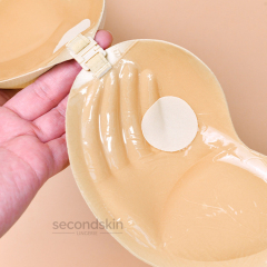 Sweatproof Invisible Fabric Adhesive Bra for backless Dresses