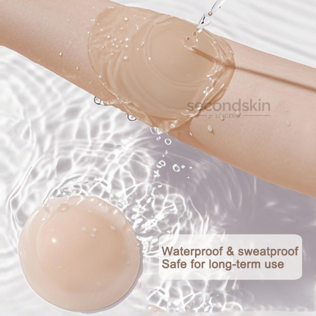 Waterproof & undetectable Silicone Nipple Covers that Stay On