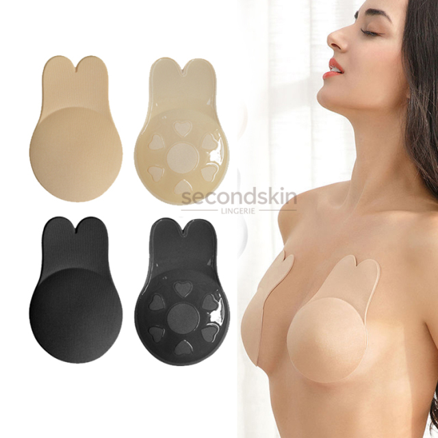 Silicone Lifting Pasties Rabbit’s-ear Shaped Fashionable Nipple Covers