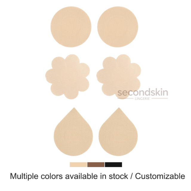 Fabric Nipple Covers for Large Areolae Self-adhesive Lifting Pasties