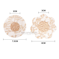 Lane Nipple Pasties For Sheer Fabrics Round & Flower Shaped Nipple Cover
