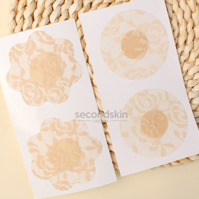 Lane Nipple Pasties For Sheer Fabrics Round & Flower Shaped Nipple Cover
