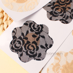 Lane Nipple Pasties For Sheer Fabrics Round & Flower Shaped Nipple Cover