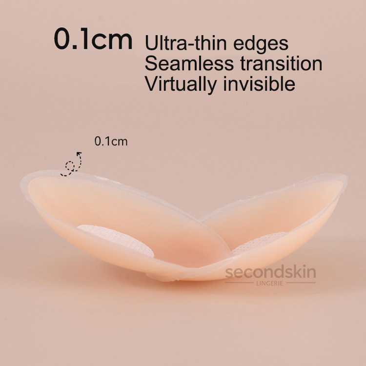 Cirlcle & Petals Shaped Silicone Nipple covers for a Braless Look