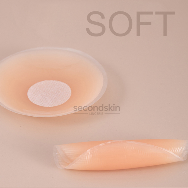 Cirlcle & Petals Shaped Silicone Nipple covers for a Braless Look
