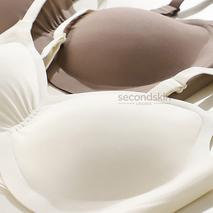 Seamless& Lightly Lined Jelly Gel Support One-piece Bra for Small Bust