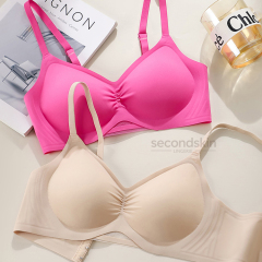 Seamless& Lightly Lined Jelly Gel Support One-piece Bra for Small Bust