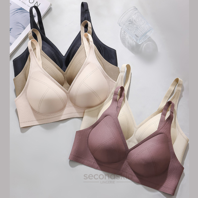 Most Popular Deep V-plunge Bra Jelly Gel Support One-piece Bra
