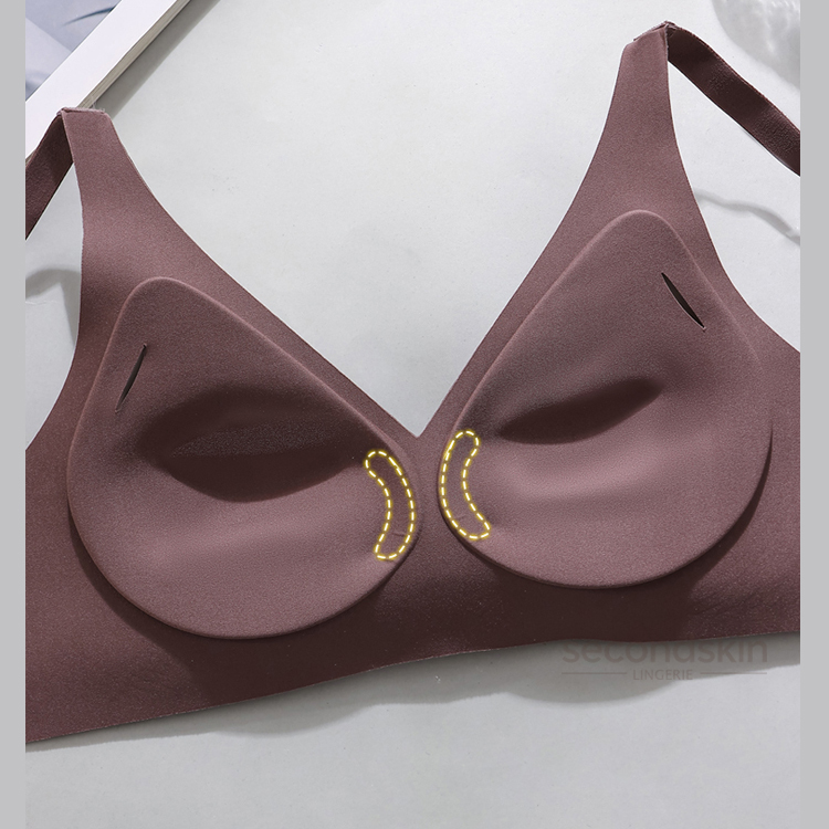 Most Popular Deep V-plunge Bra Jelly Gel Support One-piece Bra