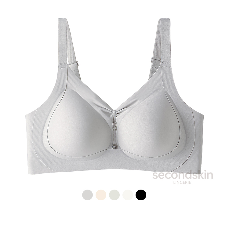 Ultra-thin Full Coverage Jelly Gel Support One-piece Bra