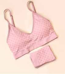 Low Impact Sport Bra Set Cozy Light Support Active Bra Set