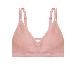 Seamless Light Support Bra Set Wire-free Low Impact Sport Bra Set