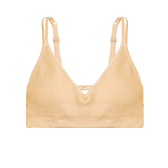 Seamless Light Support Bra Set Wire-free Low Impact Sport Bra Set