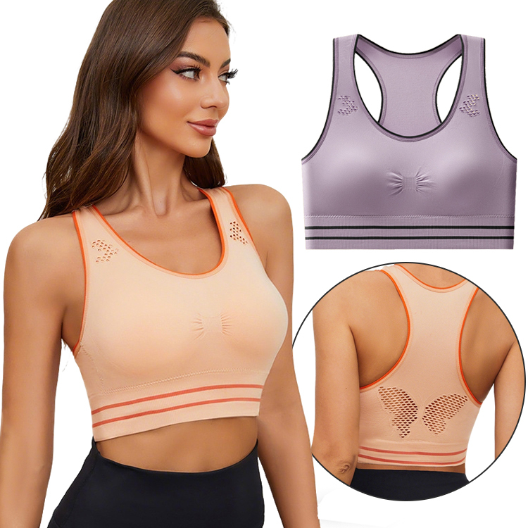 Maximum Support Bra for Large Bust T-shirt Design Active Bra
