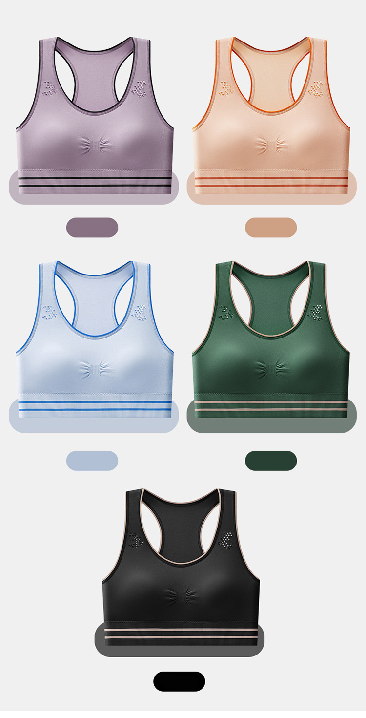 Maximum Support Bra for Large Bust T-shirt Design Active Bra