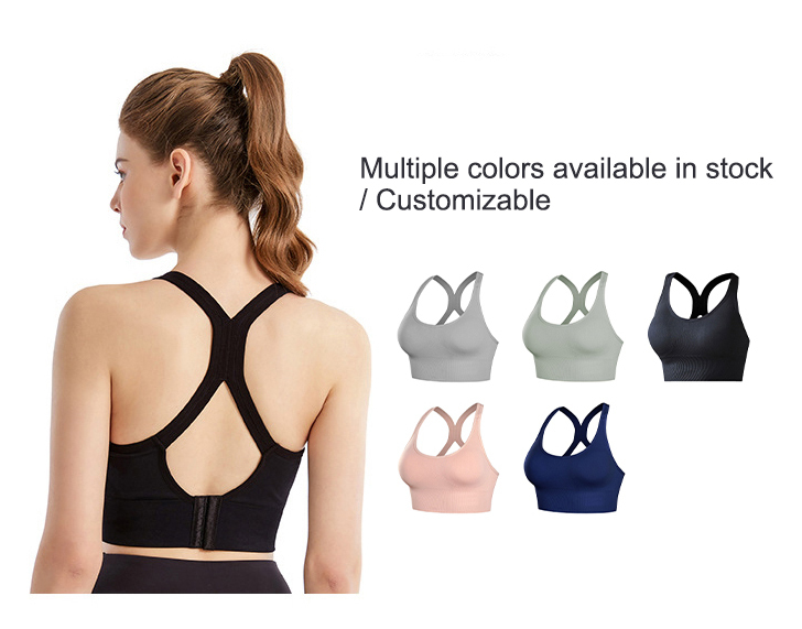 Racerback High Support Sports Bra Encapsulation Active Bra