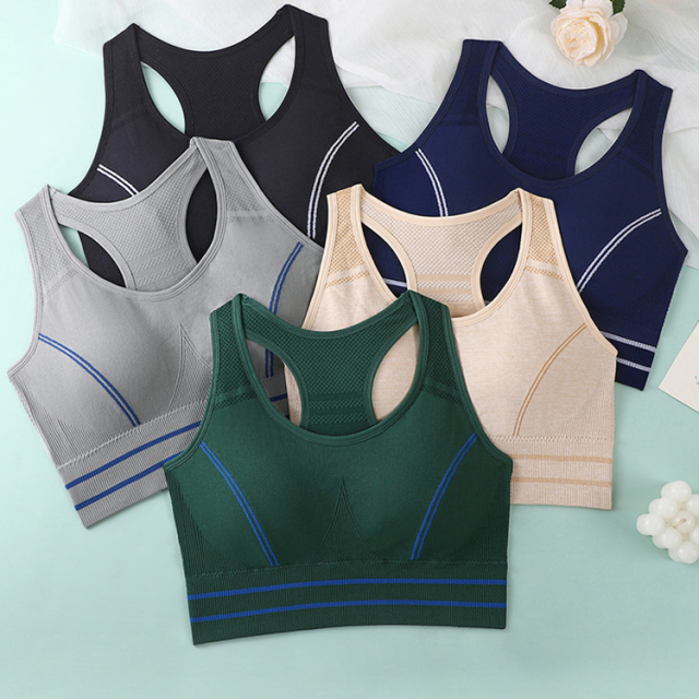 Moisture Wicking Sport Bra T-shirt Design Active Bra