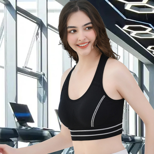 Moisture Wicking Sport Bra T-shirt Design Active Bra