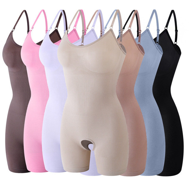 Invisible Shapewear under Clothes Adjustable Straps Backless U-neckline Bodysuit