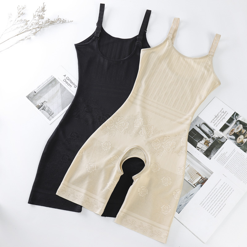 High Performance Deep V-plunge Neckline Shapewear Full Body Slimmer Bodysuit