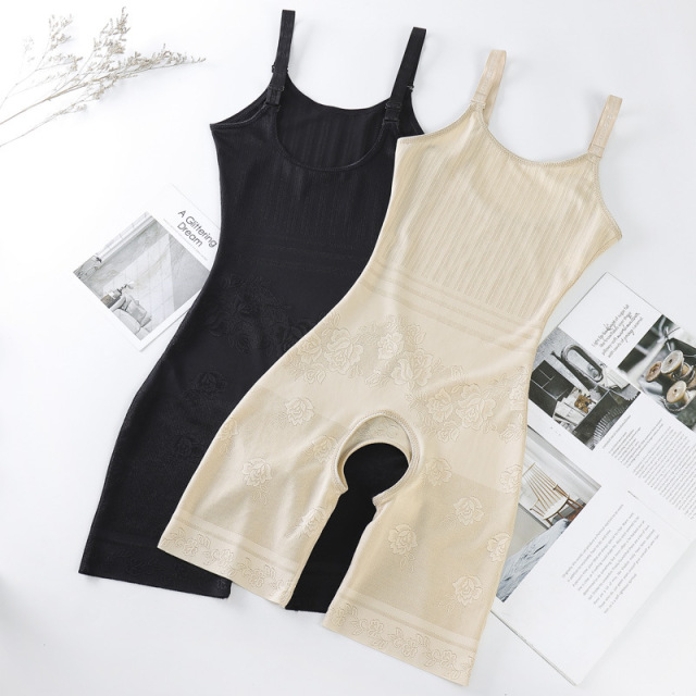 High Performance Deep V-plunge Neckline Shapewear Full Body Slimmer Bodysuit
