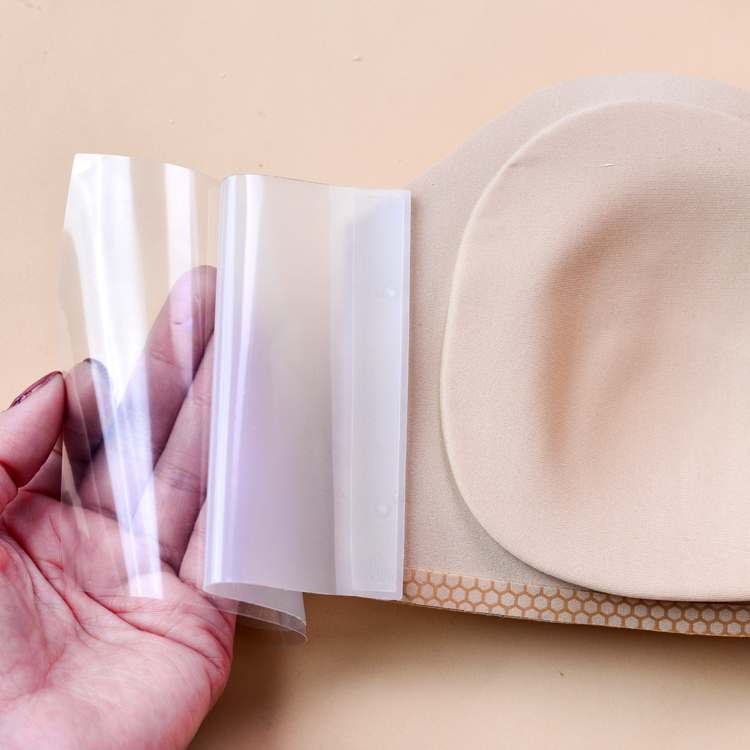Transparent Adhesive Side Wings for Strapless Nude Bra