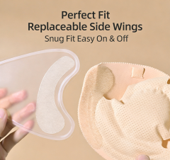 Transparent Adhesive Side Wings for Inflatable Seamless Bra