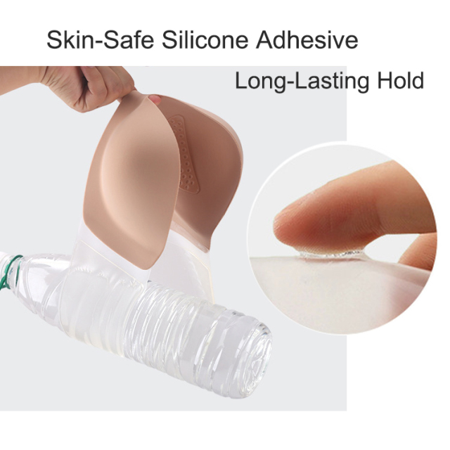 Transparent Adhesive Side Wings for Strapless Nude Bra