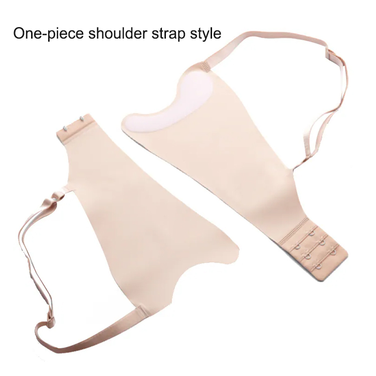 Honeycomb Non-Slip Silicone Detachable Side Wings for Inflatable Seamless Bra