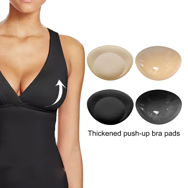Invisible Ultra Thick Self-Adhesive Bra Pads Push-Up Chest Pads